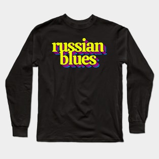 Russian Blues Long Sleeve T-Shirt